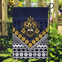 Fiji Queen Victoria School Garden Flag QVS 1906 Generational School Legacy LT9 Garden Flag Blue - Polynesian Pride