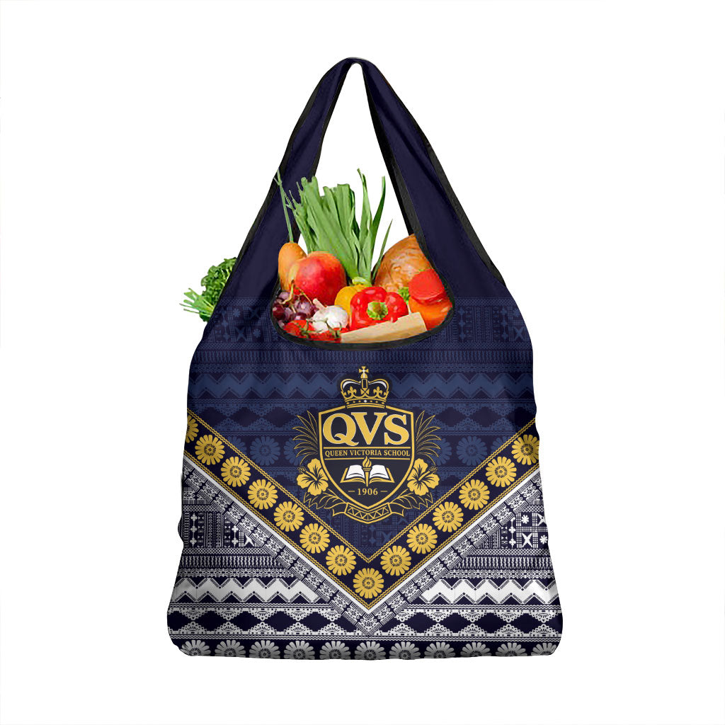 Fiji Queen Victoria School Grocery Bag QVS 1906 Generational School Legacy