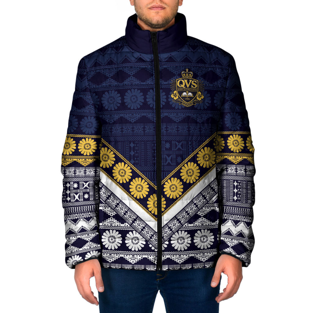 Fiji Queen Victoria School Padded Jacket QVS 1906 Generational School Legacy