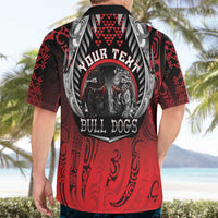 Aotearoa Bulldog Personalised Hawaiian Shirt Maori Kowhaiwhai Motif LT9 - Polynesian Pride