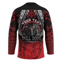 Aotearoa Bulldog Personalised Hockey Jersey Maori Kowhaiwhai Motif LT9 - Polynesian Pride