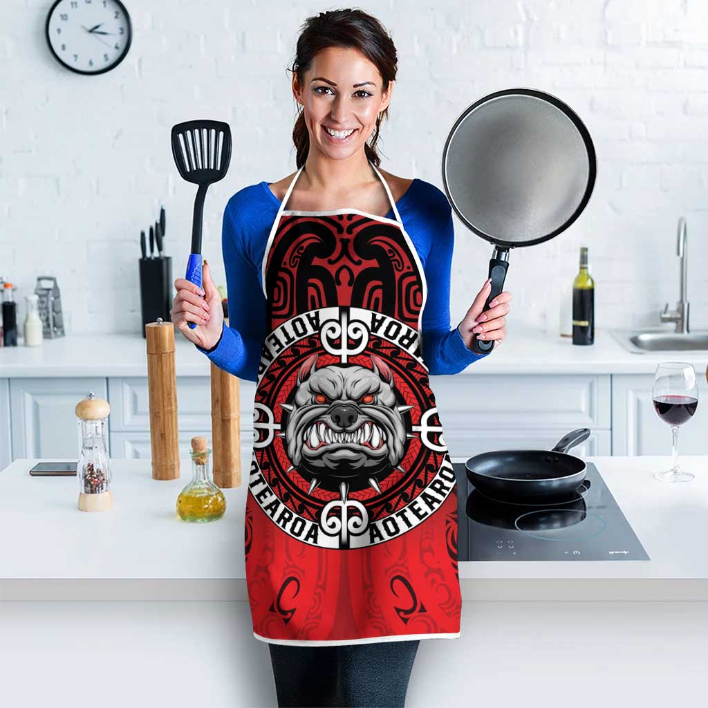 Aotearoa Bulldog Apron New Zealand Kowhaiwhai Tribal LT9 - Polynesian Pride