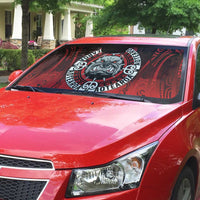 Aotearoa Bulldog Auto Sun Shade New Zealand Kowhaiwhai Tribal LT9 - Polynesian Pride