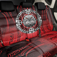 Aotearoa Bulldog Back Car Seat Cover New Zealand Kowhaiwhai Tribal LT9 - Polynesian Pride