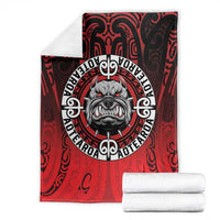 Aotearoa Bulldog Blanket New Zealand Kowhaiwhai Tribal LT9 - Polynesian Pride
