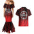 Aotearoa Bulldog Couples Matching Mermaid Dress and Hawaiian Shirt New Zealand Kowhaiwhai Tribal