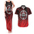 Aotearoa Bulldog Couples Matching Tank Maxi Dress and Hawaiian Shirt New Zealand Kowhaiwhai Tribal