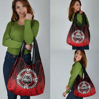 Aotearoa Bulldog Grocery Bag New Zealand Kowhaiwhai Tribal LT9 - Polynesian Pride