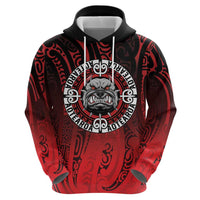 Aotearoa Bulldog Hoodie New Zealand Kowhaiwhai Tribal LT9 - Polynesian Pride