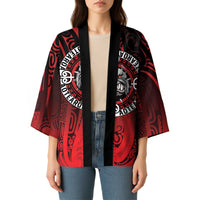 Aotearoa Bulldog Kimono New Zealand Kowhaiwhai Tribal LT9 - Polynesian Pride