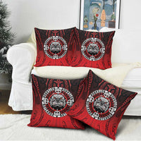 Aotearoa Bulldog Pillow Cover New Zealand Kowhaiwhai Tribal LT9 - Polynesian Pride