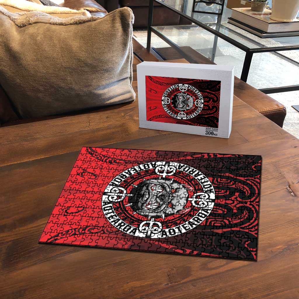 Aotearoa Bulldog Puzzle New Zealand Kowhaiwhai Tribal LT9 - Polynesian Pride
