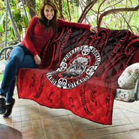 Aotearoa Bulldog Quilt New Zealand Kowhaiwhai Tribal LT9 - Polynesian Pride