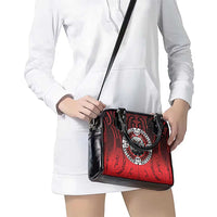Aotearoa Bulldog Shoulder Handbag New Zealand Kowhaiwhai Tribal LT9 - Polynesian Pride