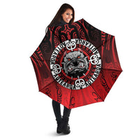 Aotearoa Bulldog Umbrella New Zealand Kowhaiwhai Tribal LT9 - Polynesian Pride