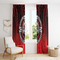 Aotearoa Bulldog Window Curtain New Zealand Kowhaiwhai Tribal LT9 - Polynesian Pride