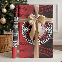 Aotearoa Bulldog Wrapping Paper New Zealand Kowhaiwhai Tribal LT9 - Polynesian Pride