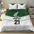 Custom New Zealand Maori Niho Taniwha Bedding Set