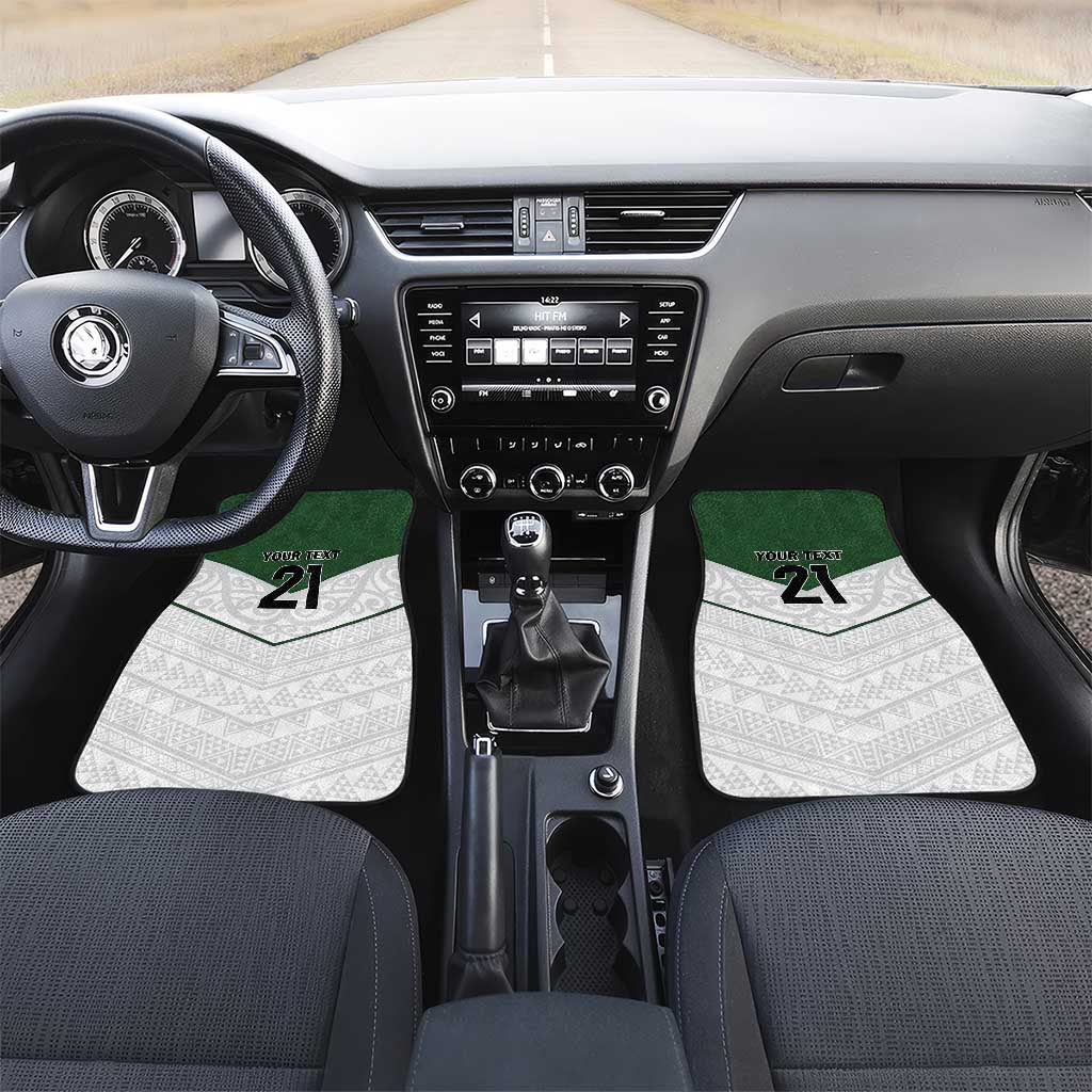 Custom New Zealand Maori Niho Taniwha Car Mats