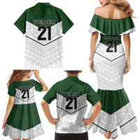 Custom New Zealand Maori Niho Taniwha Family Matching Mermaid Dress and Hawaiian Shirt LT9 - Polynesian Pride