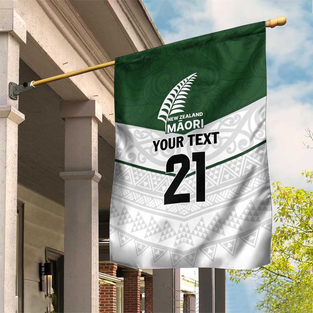 Custom New Zealand Maori Niho Taniwha Garden Flag