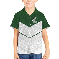 Custom New Zealand Maori Niho Taniwha Hawaiian Shirt