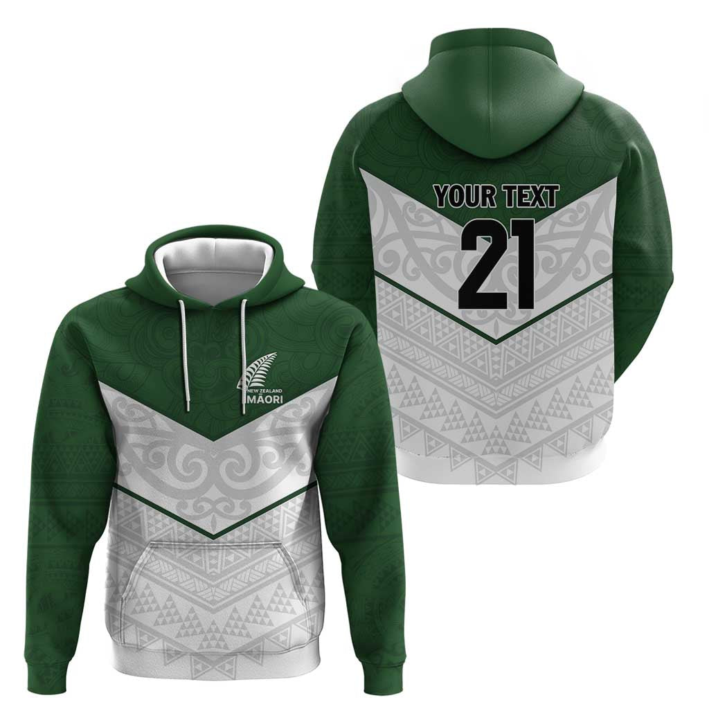 Custom New Zealand Maori Niho Taniwha Hoodie
