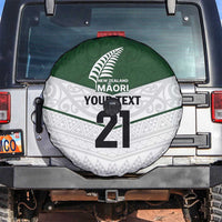 Custom New Zealand Maori Niho Taniwha Spare Tire Cover LT9 Green - Polynesian Pride