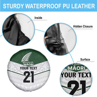 Custom New Zealand Maori Niho Taniwha Spare Tire Cover LT9 - Polynesian Pride