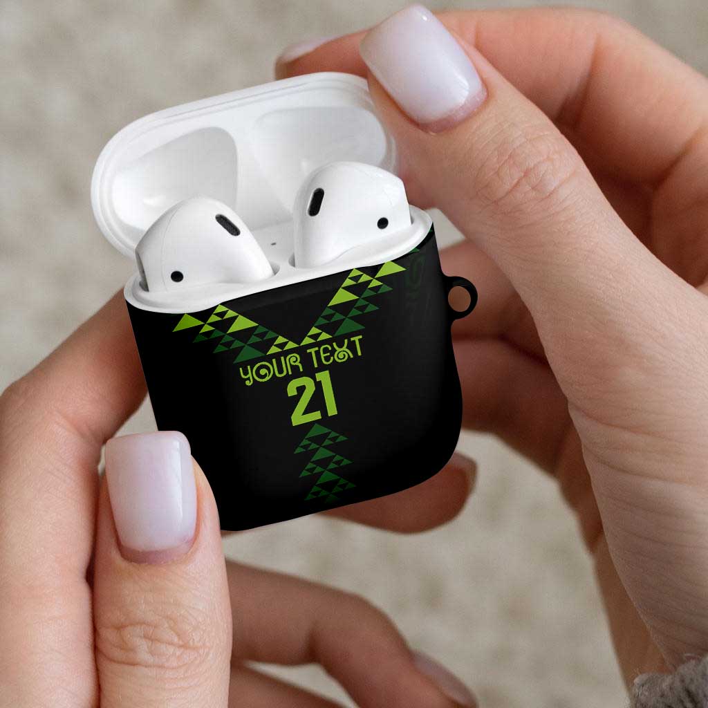Custom New Zealand Maori Koru Koiri Motif AirPods Case - Polynesian Pride