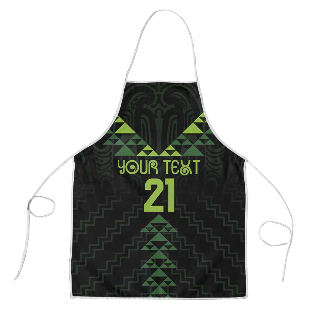 Custom New Zealand Maori Koru Koiri Motif Apron - Polynesian Pride