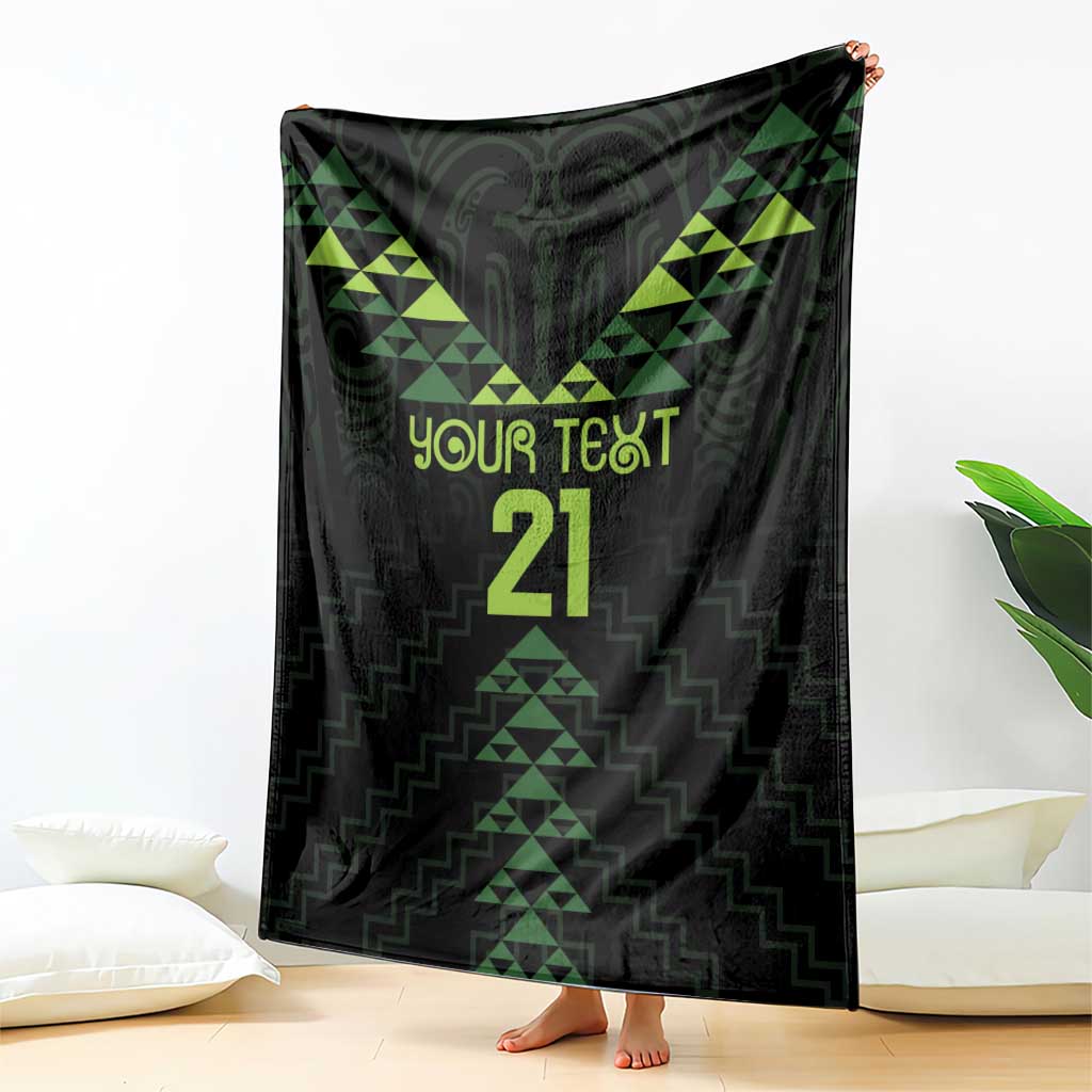 Custom New Zealand Maori Koru Koiri Motif Blanket LT9 - Polynesian Pride