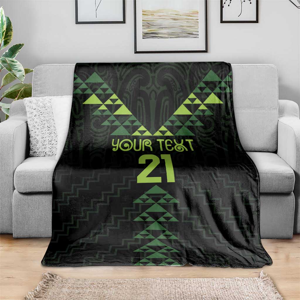 Custom New Zealand Maori Koru Koiri Motif Blanket LT9 - Polynesian Pride
