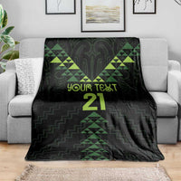 Custom New Zealand Maori Koru Koiri Motif Blanket LT9 - Polynesian Pride