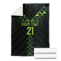 Custom New Zealand Maori Koru Koiri Motif Blanket LT9 - Polynesian Pride
