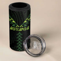 Custom New Zealand Maori Koru Koiri Motif 4 in 1 Can Cooler Tumbler LT9 - Polynesian Pride