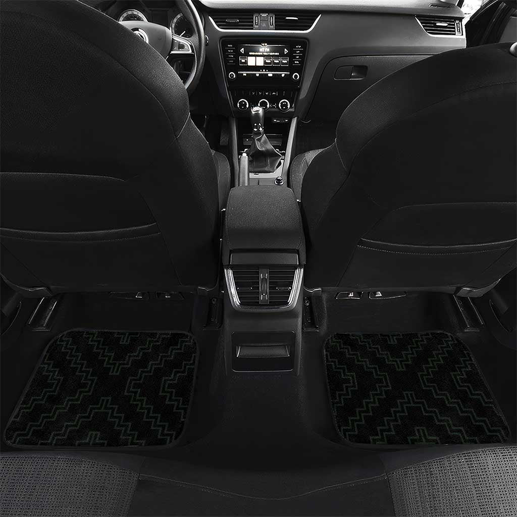 Custom New Zealand Maori Koru Koiri Motif Car Mats