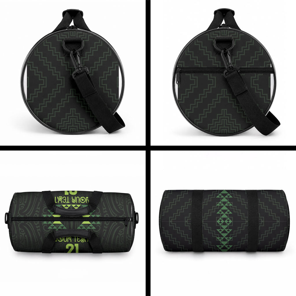 Custom New Zealand Maori Koru Koiri Motif Duffle Bag LT9 - Polynesian Pride