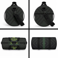 Custom New Zealand Maori Koru Koiri Motif Duffle Bag LT9 - Polynesian Pride