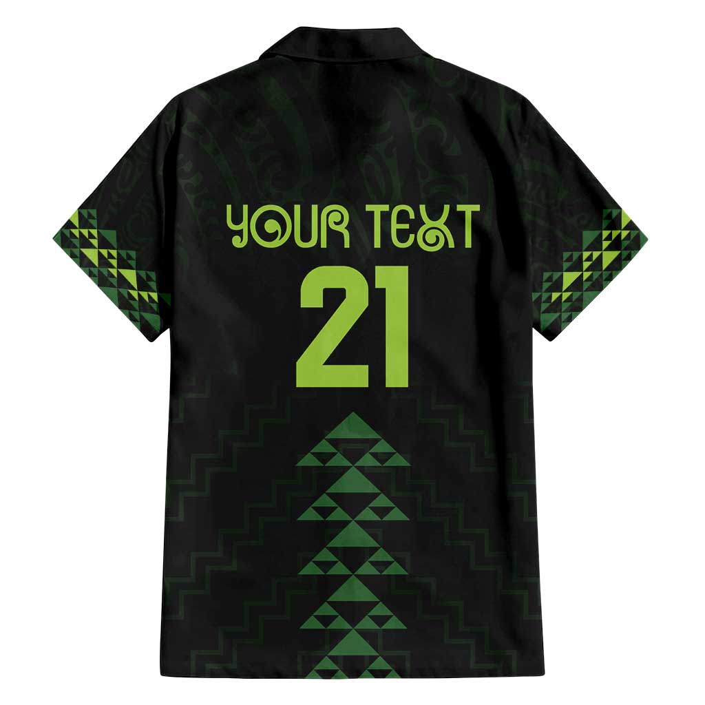 Custom New Zealand Maori Koru Koiri Motif Family Matching Long Sleeve Bodycon Dress and Hawaiian Shirt