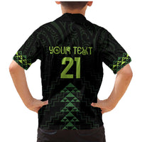 Custom New Zealand Maori Koru Koiri Motif Family Matching Mermaid Dress and Hawaiian Shirt LT9 - Polynesian Pride