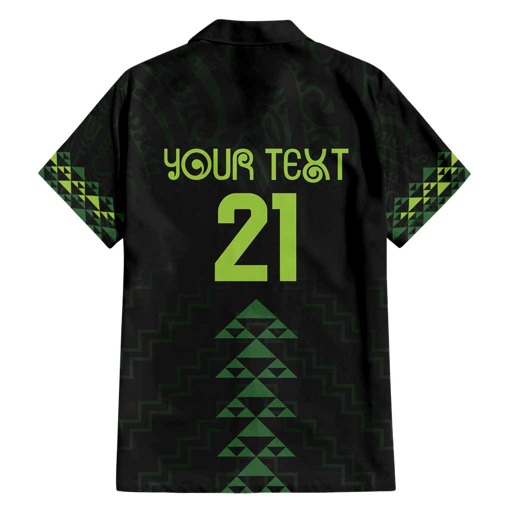 Custom New Zealand Maori Koru Koiri Motif Family Matching Short Sleeve Bodycon Dress and Hawaiian Shirt