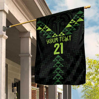 Custom New Zealand Maori Koru Koiri Motif Garden Flag