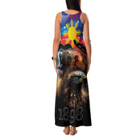 Philippines Lion and Eagle 1898 Family Matching Tank Maxi Dress and Hawaiian Shirt Pilipinas Maligayang Araw ng Kalayaan LT9 - Polynesian Pride