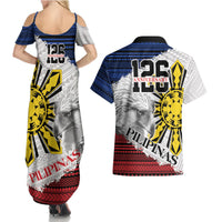 Philippines 126th Independence Day Couples Matching Summer Maxi Dress and Hawaiian Shirt Pilipinas Hunyo 12 Maligayang Araw ng Kalayaan LT9 - Polynesian Pride