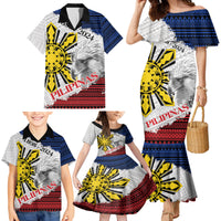 Philippines 126th Independence Day Family Matching Mermaid Dress and Hawaiian Shirt Pilipinas Hunyo 12 Maligayang Araw ng Kalayaan LT9 - Polynesian Pride