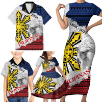 Philippines 126th Independence Day Family Matching Short Sleeve Bodycon Dress and Hawaiian Shirt Pilipinas Hunyo 12 Maligayang Araw ng Kalayaan LT9 - Polynesian Pride