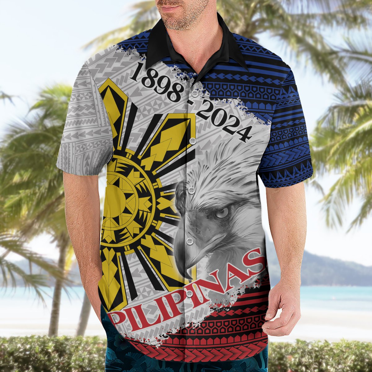 Philippines 126th Independence Day Hawaiian Shirt Pilipinas Hunyo 12 Maligayang Araw ng Kalayaan LT9 - Polynesian Pride