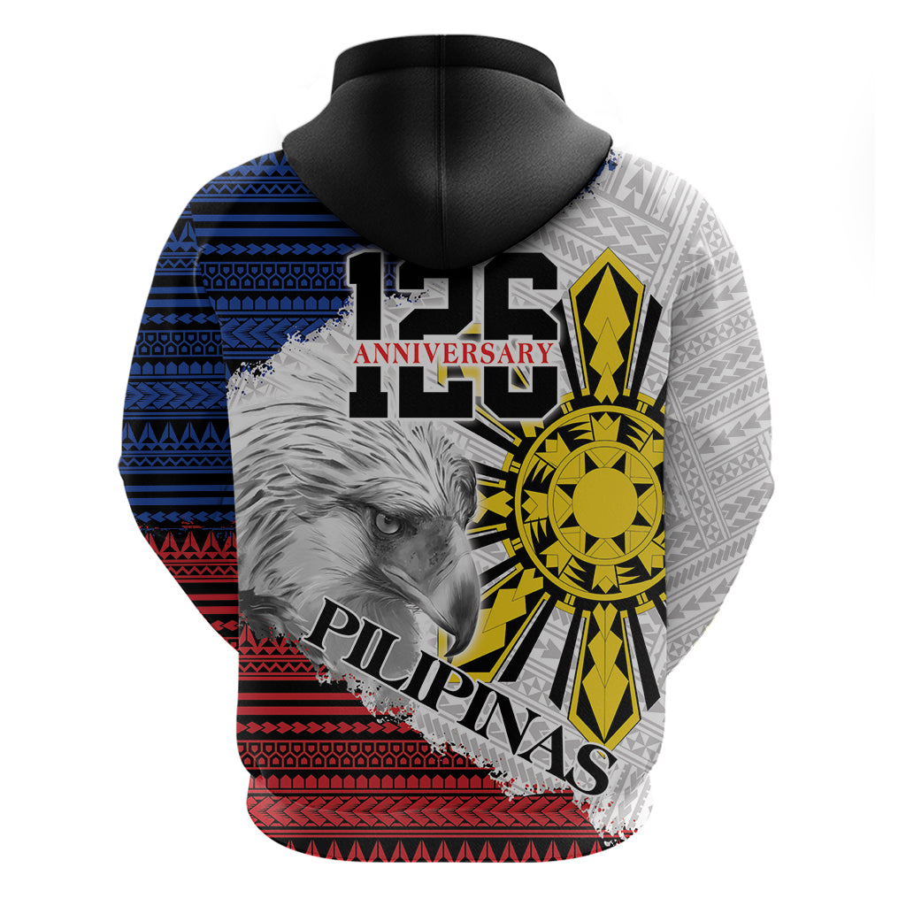 Philippines 126th Independence Day Hoodie Pilipinas Hunyo 12 Maligayang Araw ng Kalayaan LT9 - Polynesian Pride