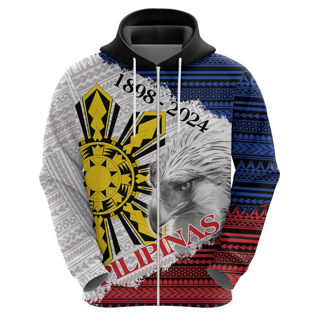 Philippines 126th Independence Day Hoodie Pilipinas Hunyo 12 Maligayang Araw ng Kalayaan LT9 - Polynesian Pride